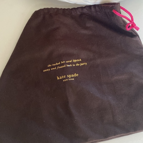 Kate Spade Pink Quilted Bag with Gold Chain - Picture 11 of 14